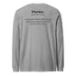 The Ponke Long Sleeve with Definition